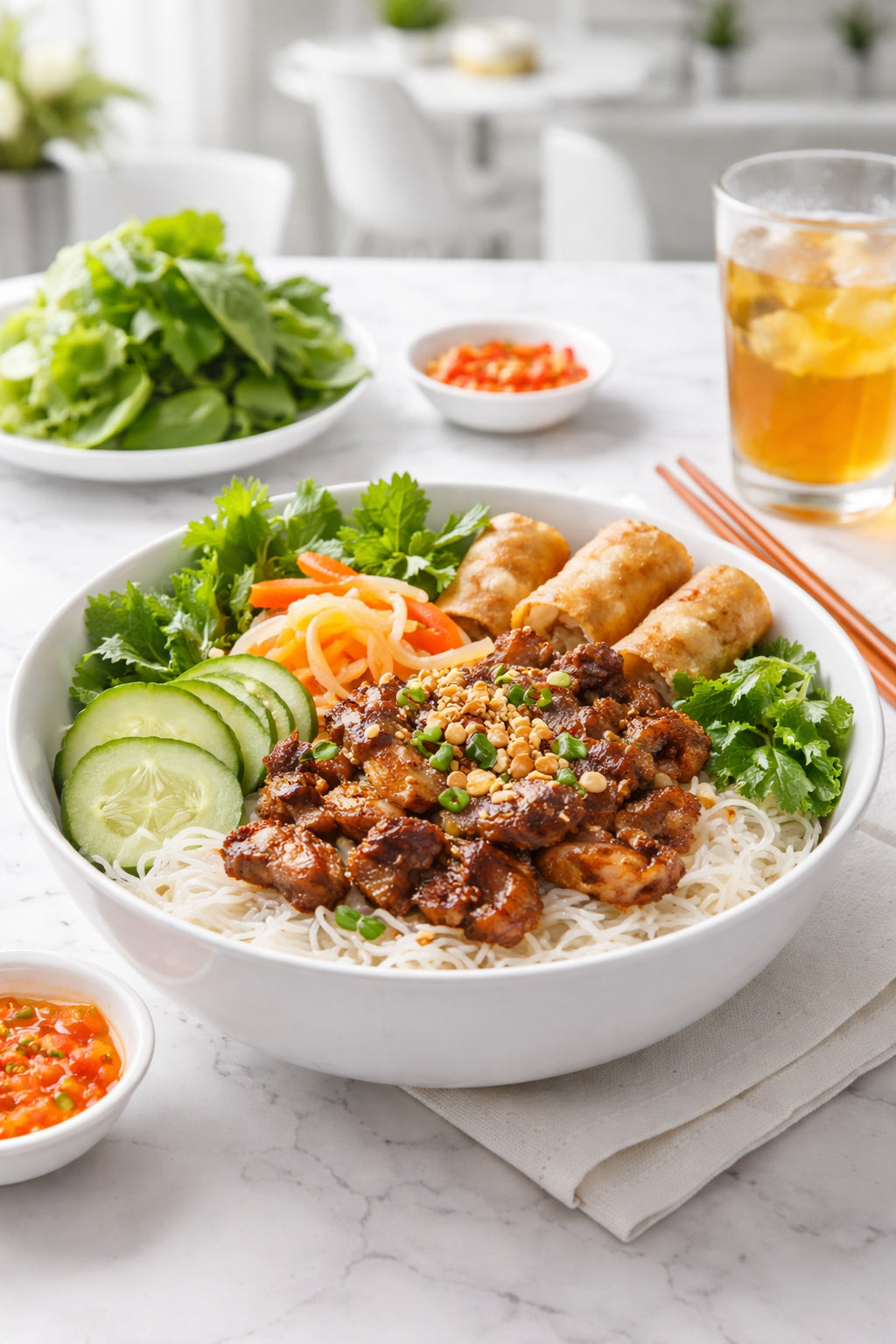 Oldman Que Huong 802 Rice Stick bun bun thit nuong vietnamese recipe