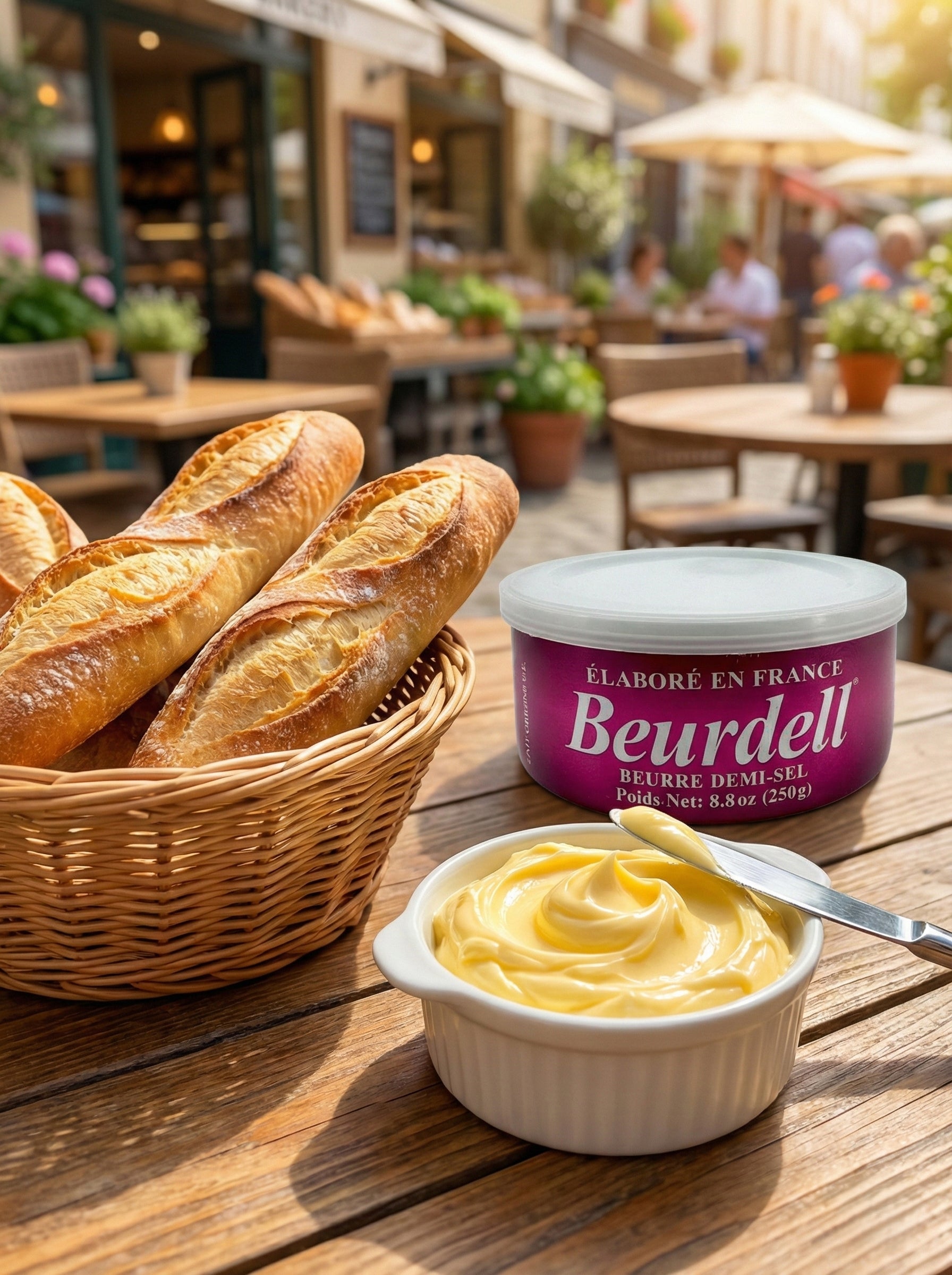 Beurdell premium French European butter high butterfat creamy rich baking pastry cooking finishing butter