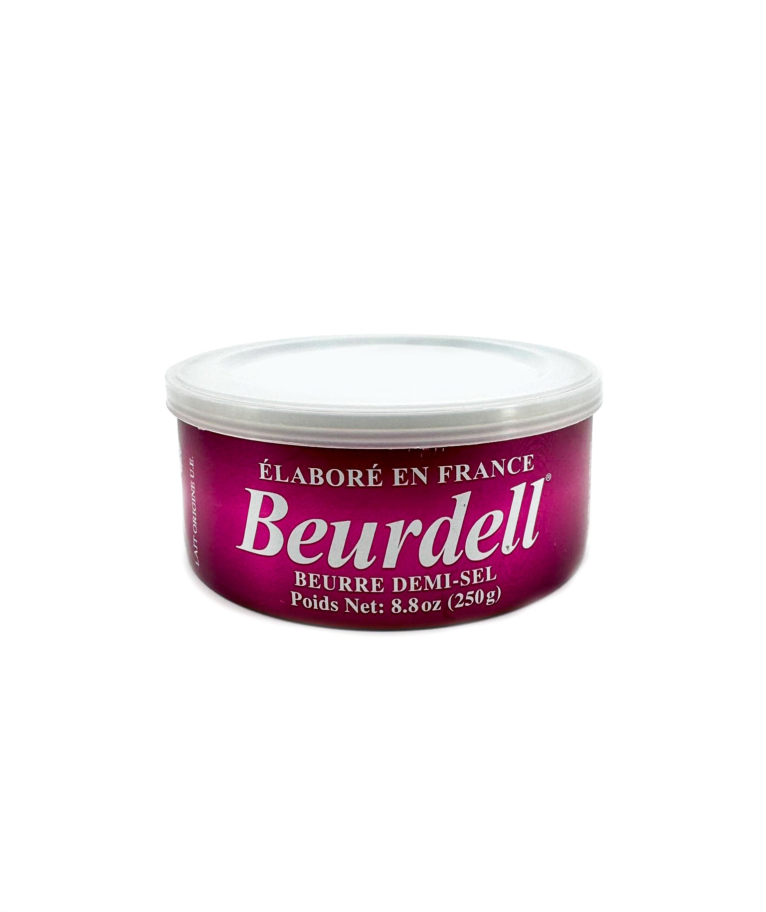 Beurdell French butter premium European style high butterfat baking cooking croissant pastry butter 8.8 oz