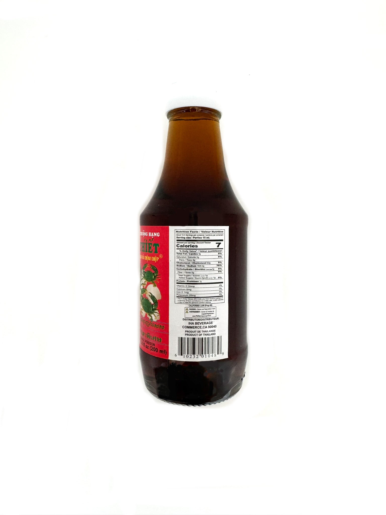 Double Parrot 5 crab scallop fish sauce Phan Thiet Vietnamese premium seafood umami condiment marinade 6 fl oz