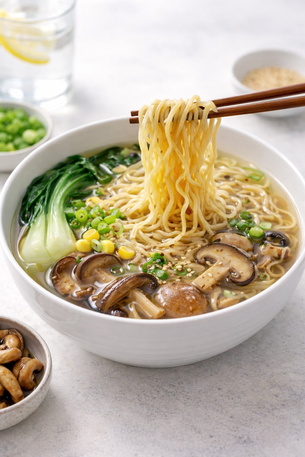 Kim's Bowl mushroom flavor instant ramen