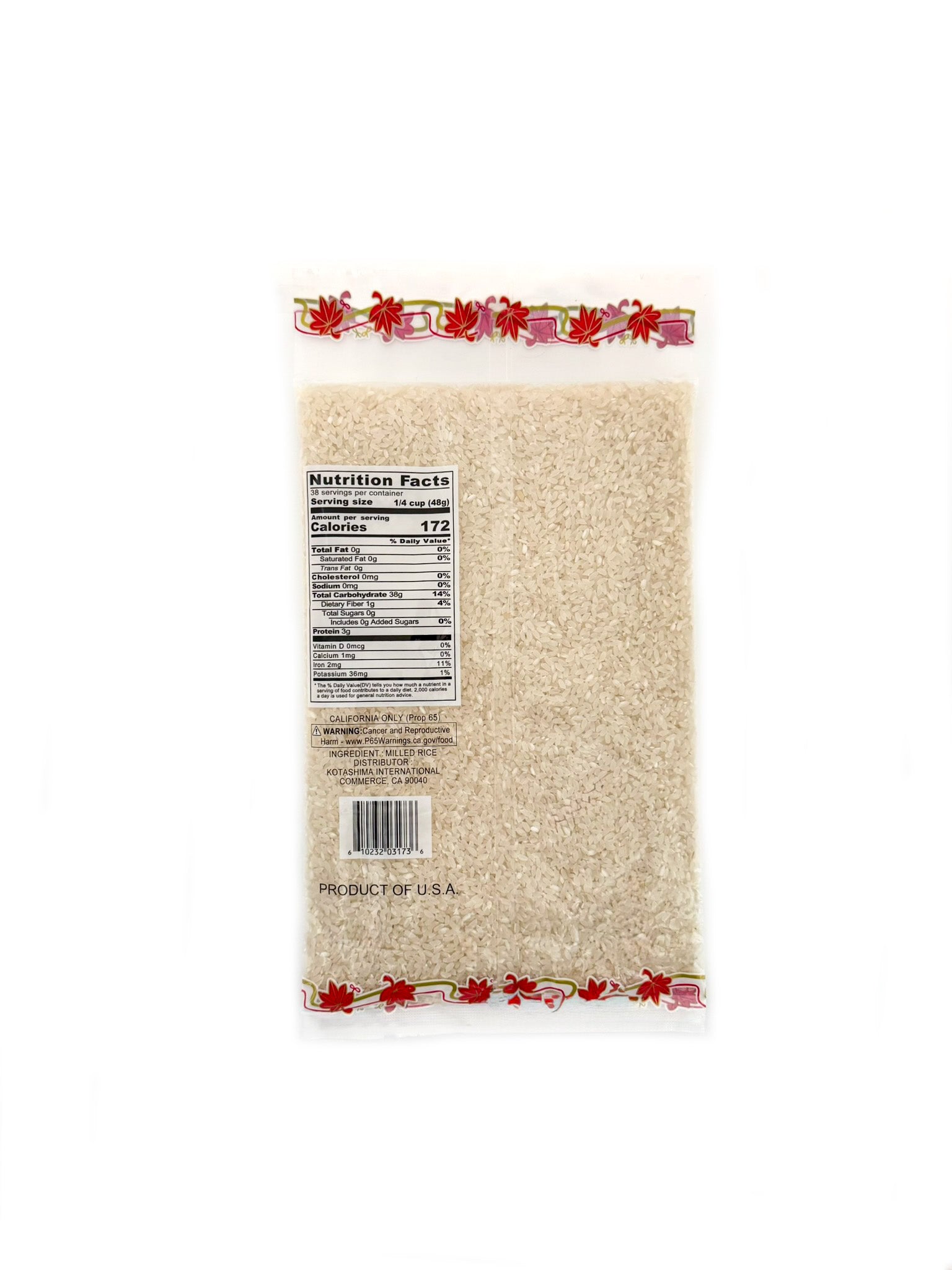 Kotashima sushi rice short grain Japanese premium sticky glossy rice sushi onigiri rice bowl cooking 4lbs 