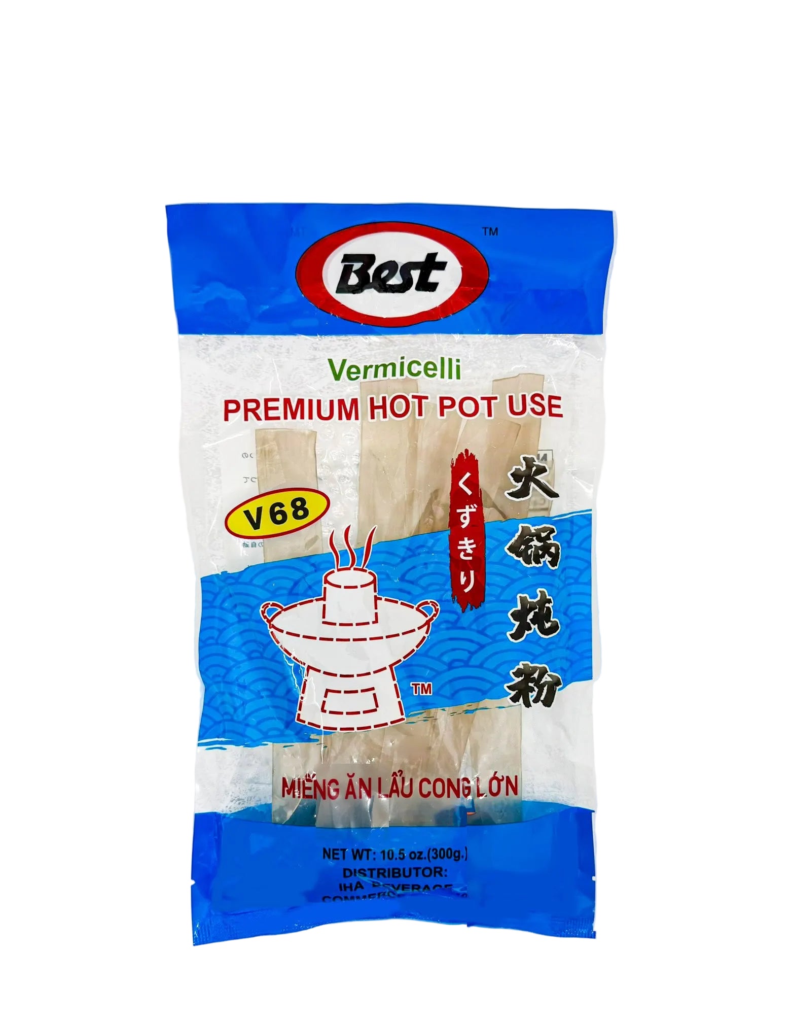 Best brand premium hot pot wide bean noodles thick mung bean glass noodles stir fry braise Asian pantry staple 10.5 oz